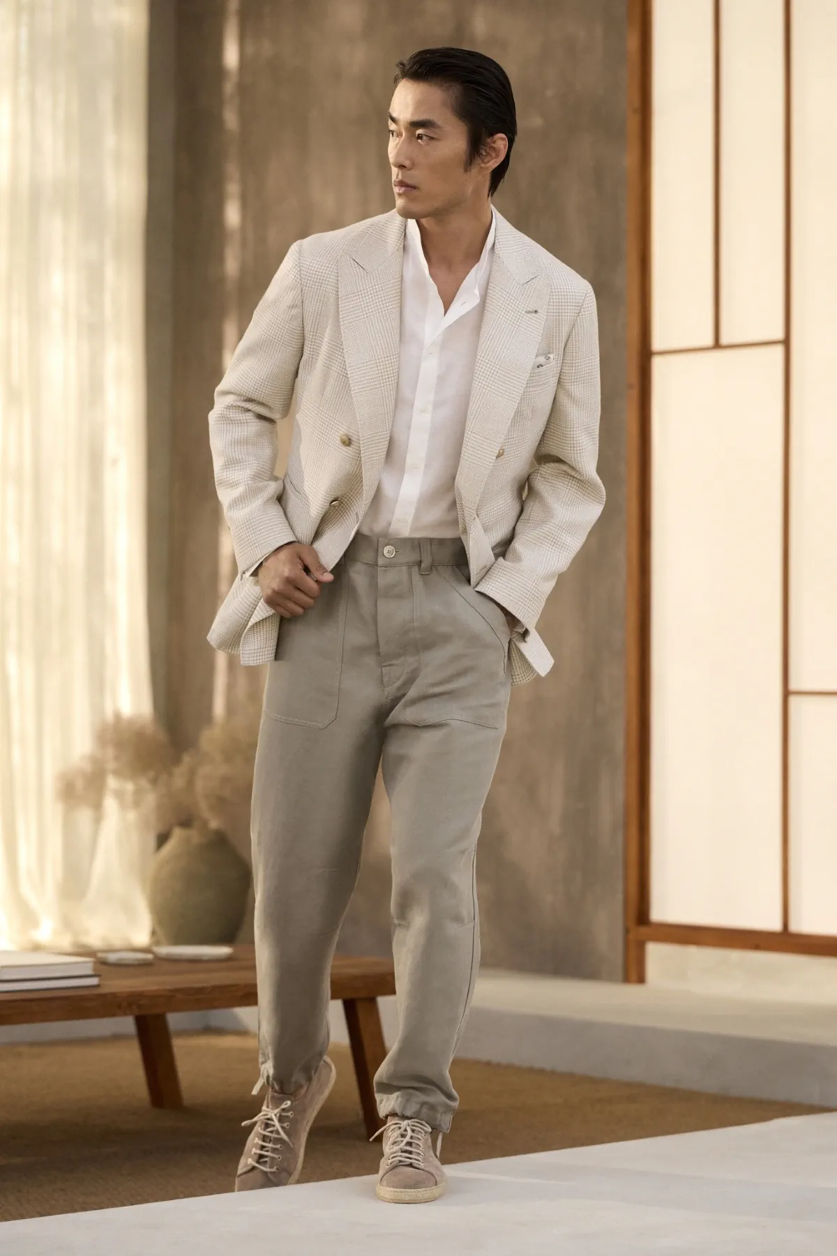 La collection Printemps 2026 de Brunello Cucinelli explore le territoire inédit de la fluidité