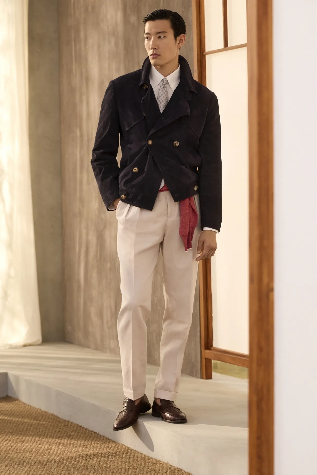 La collection Printemps 2026 de Brunello Cucinelli explore le territoire inédit de la fluidité