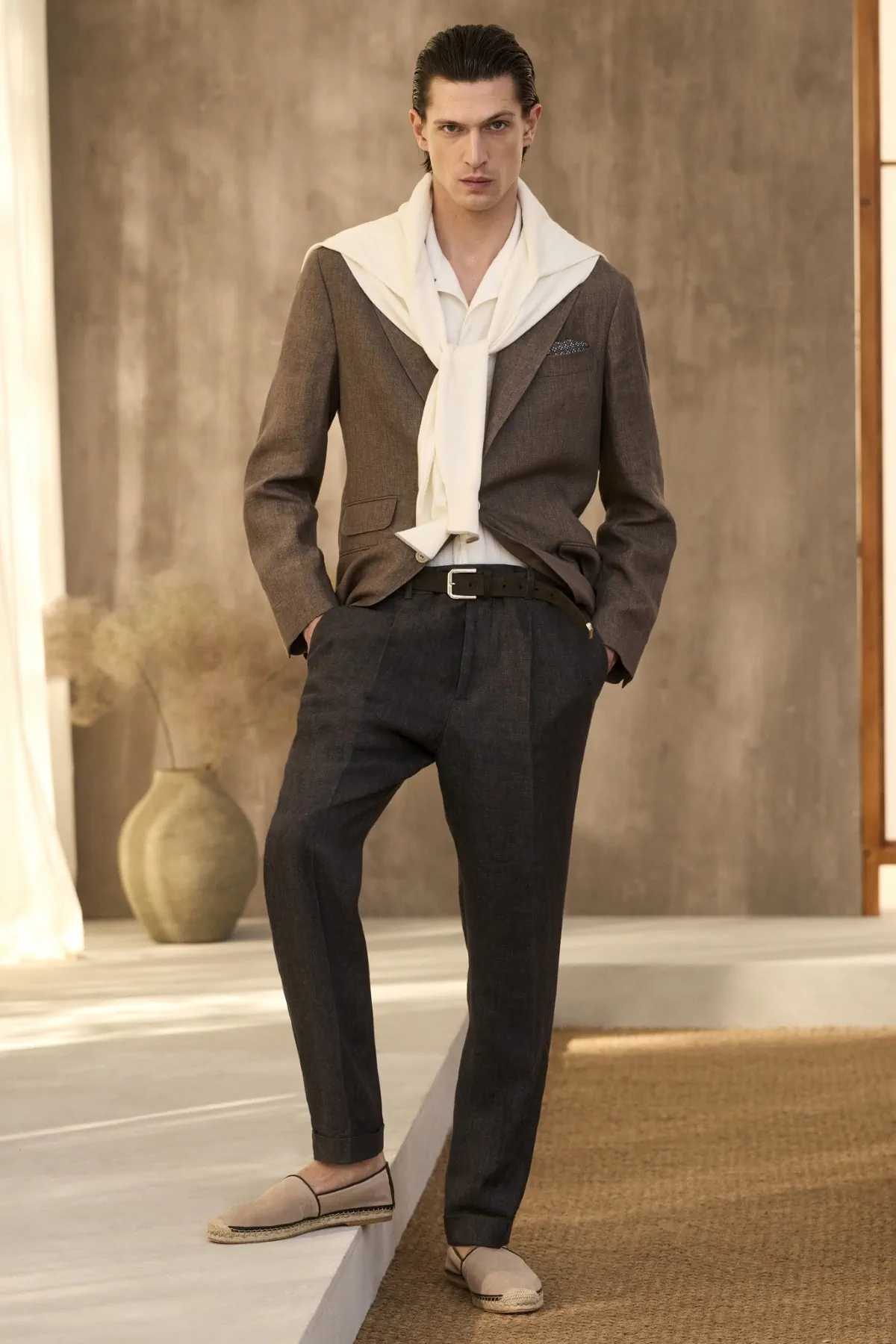 La collection Printemps 2026 de Brunello Cucinelli explore le territoire inédit de la fluidité