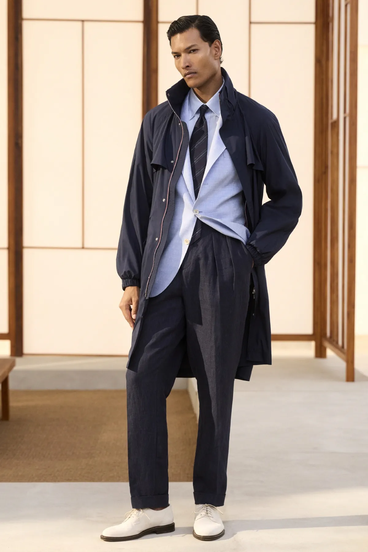 La collection Printemps 2026 de Brunello Cucinelli explore le territoire inédit de la fluidité