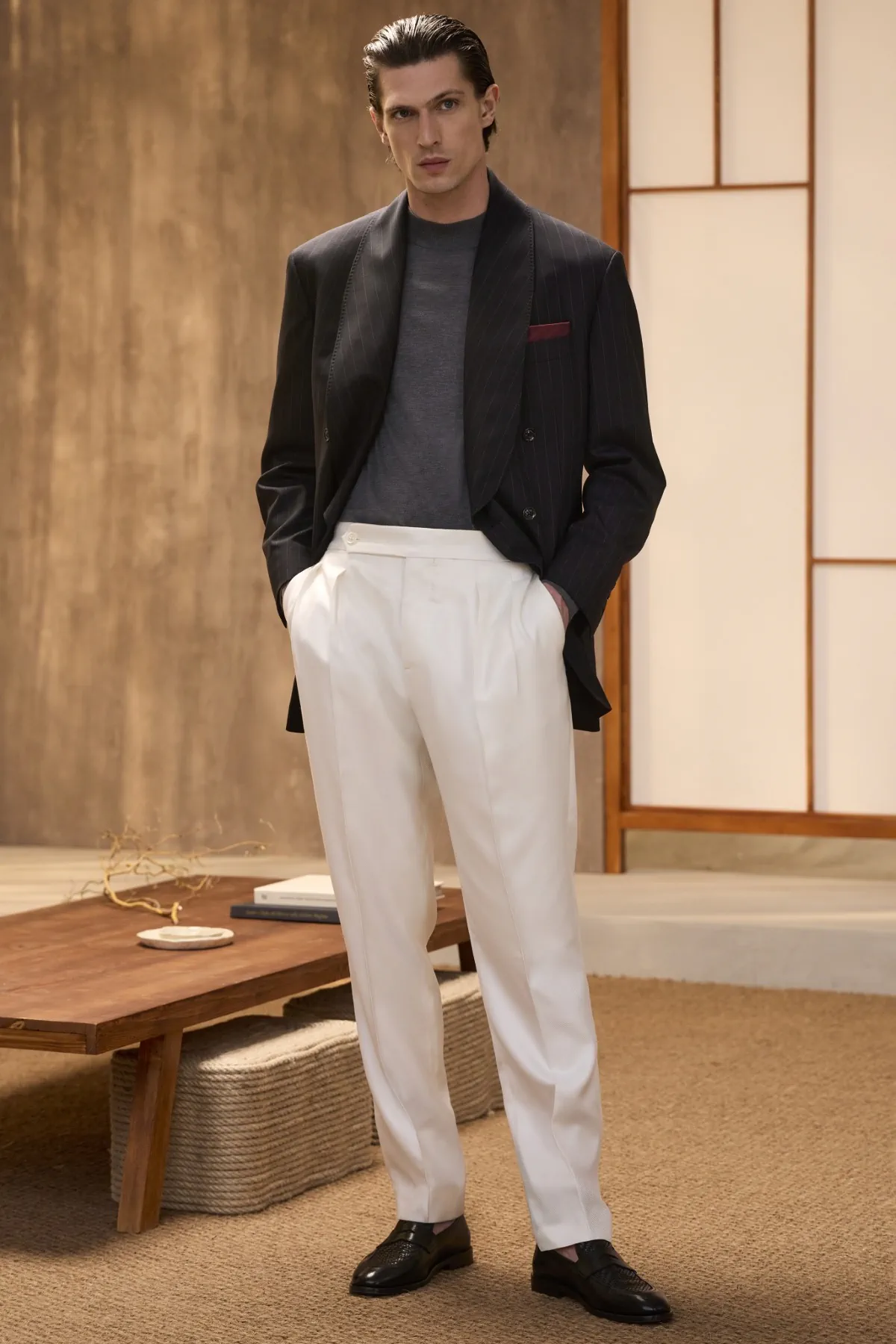 La collection Printemps 2026 de Brunello Cucinelli explore le territoire inédit de la fluidité