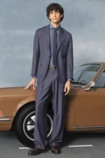 Canali Spring Summer 2026 Milan Fashion Week 1 La collection Printemps 2026 de Canali revisite l'élégance automobile italienne