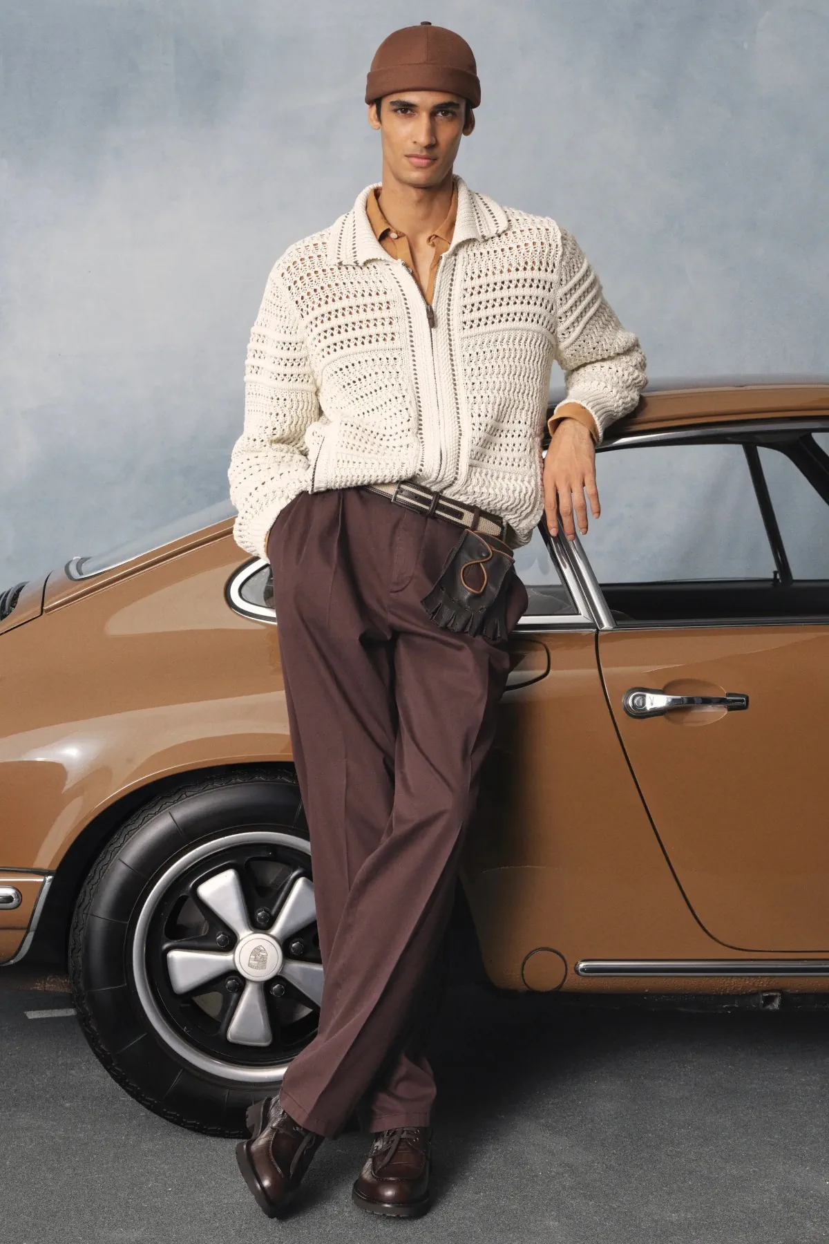 La collection Printemps 2026 de Canali revisite l'élégance automobile italienne
