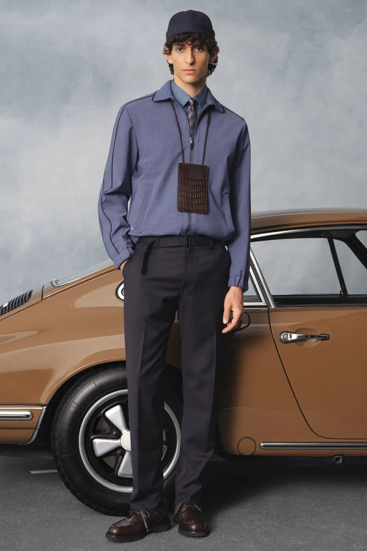 La collection Printemps 2026 de Canali revisite l'élégance automobile italienne