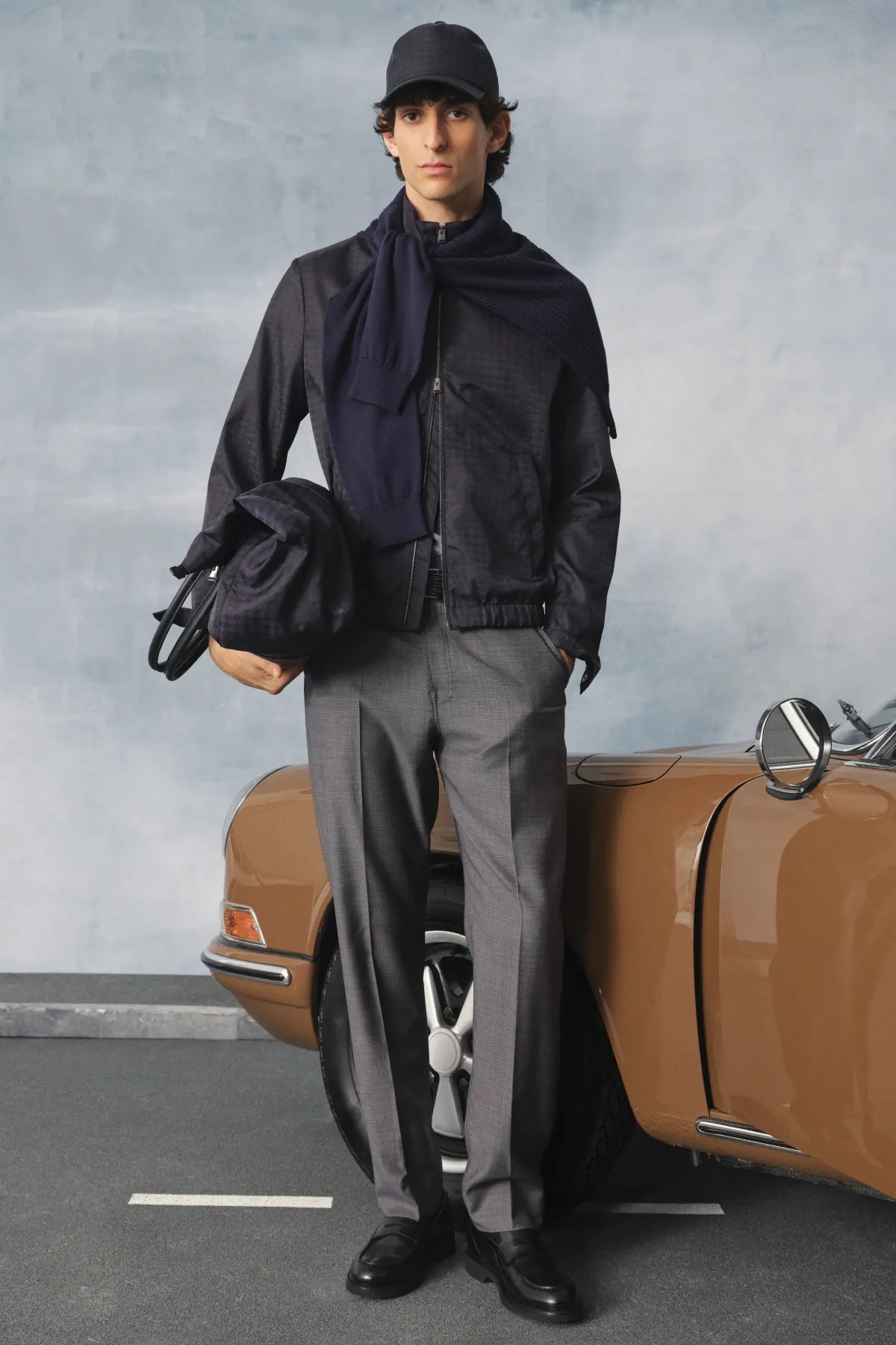 La collection Printemps 2026 de Canali revisite l'élégance automobile italienne