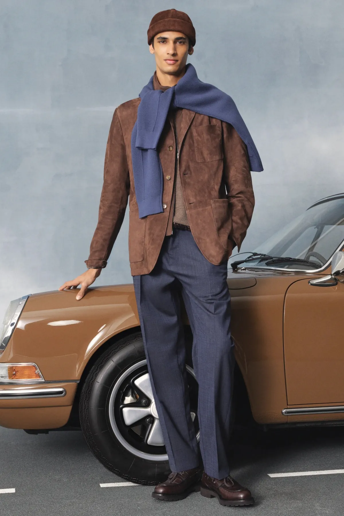La collection Printemps 2026 de Canali revisite l'élégance automobile italienne