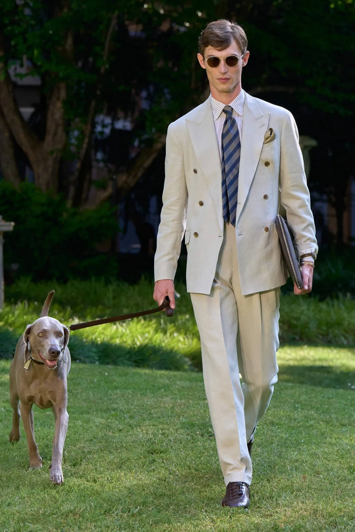 Dunhill Spring Summer 2026 Milan Fashion Week 2 La collection Printemps 2026 de dunhill révèle une élégance aristocratique teintée de rock