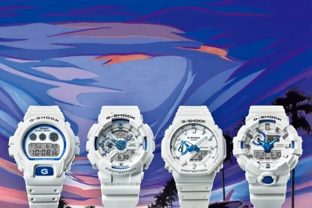 La série G-SHOCK Hidden Glow de CASIO s'enrichit de six nouveaux modèles aux couleurs blanc et bleu phosphorescentes