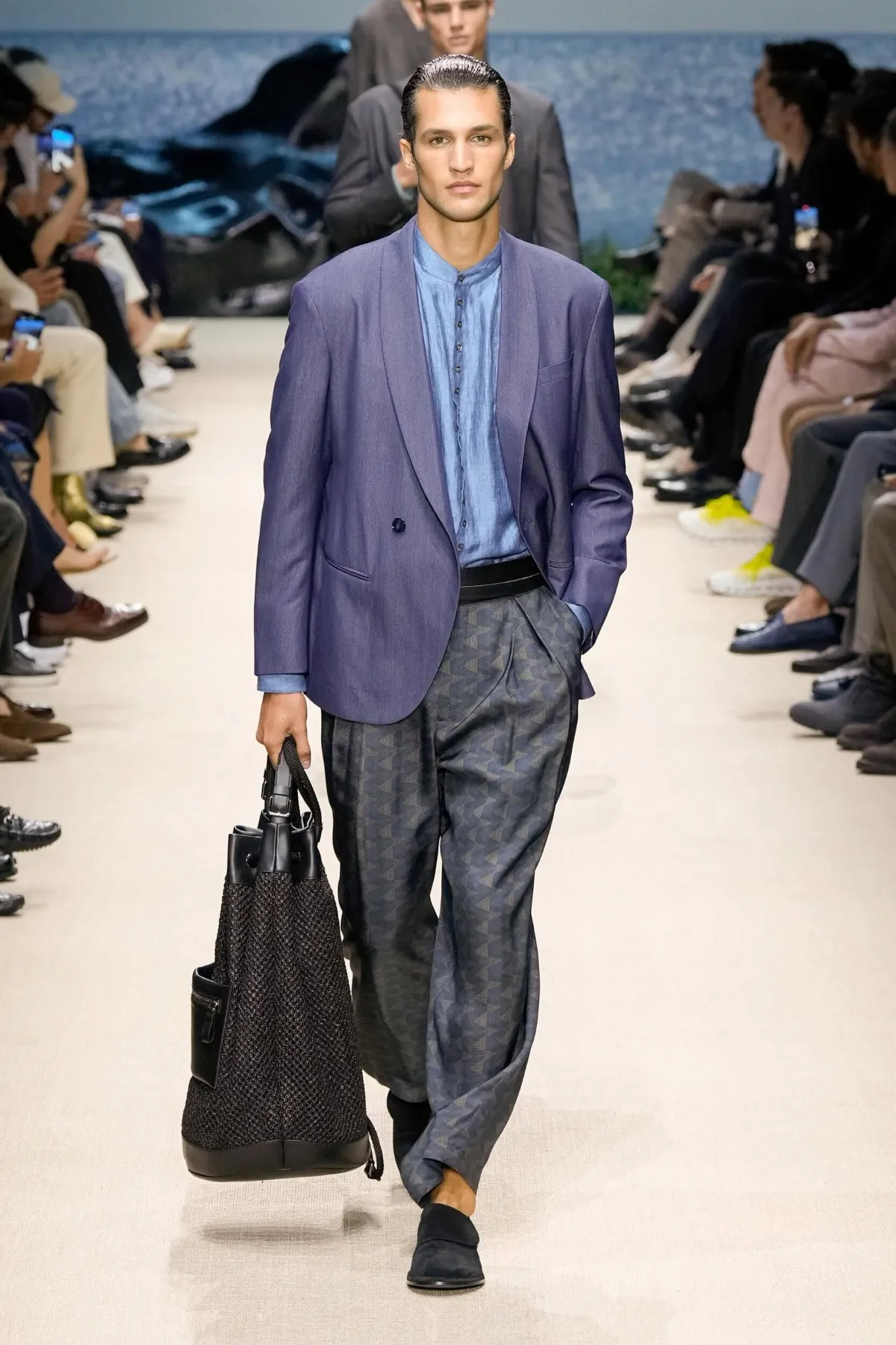 Giorgio Armani Spring Summer 2026 Milan Fashion Week 2 Giorgio Armani Printemps 2026 : une élégance intemporelle