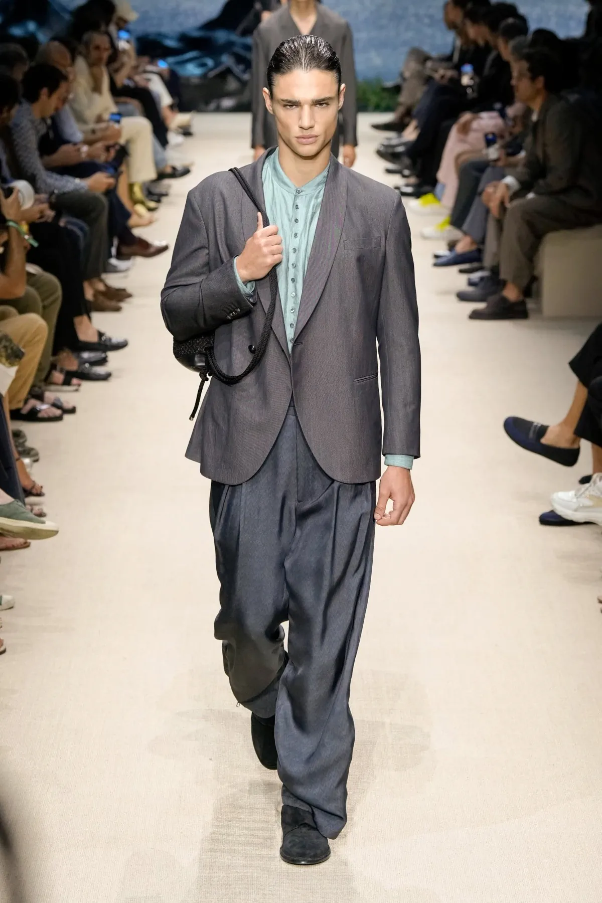Giorgio Armani Spring Summer 2026 Milan Fashion Week 3 Giorgio Armani Printemps 2026 : une élégance intemporelle