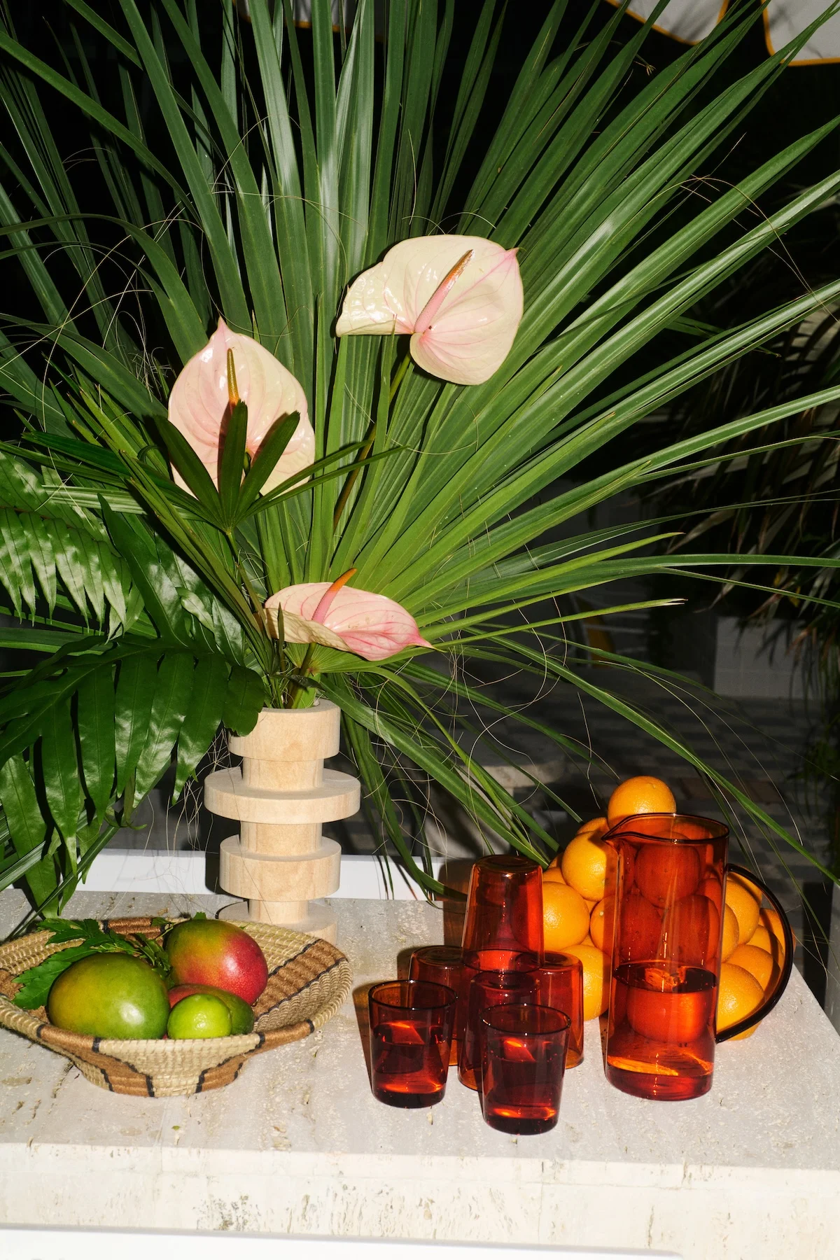 HM HOME x Palm Heights 4 H&M HOME et Palm Heights transforment votre intérieur en refuge caribéen
