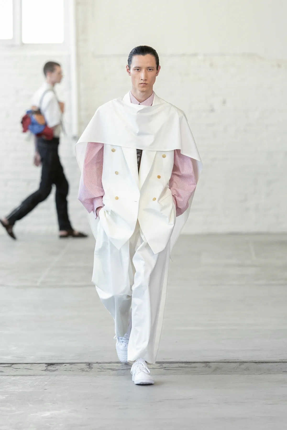 Hed Mayner Spring Summer 2026 Paris Fashion Week 3 HED MAYNER Printemps 2026 : une approche anti-structurelle inédite