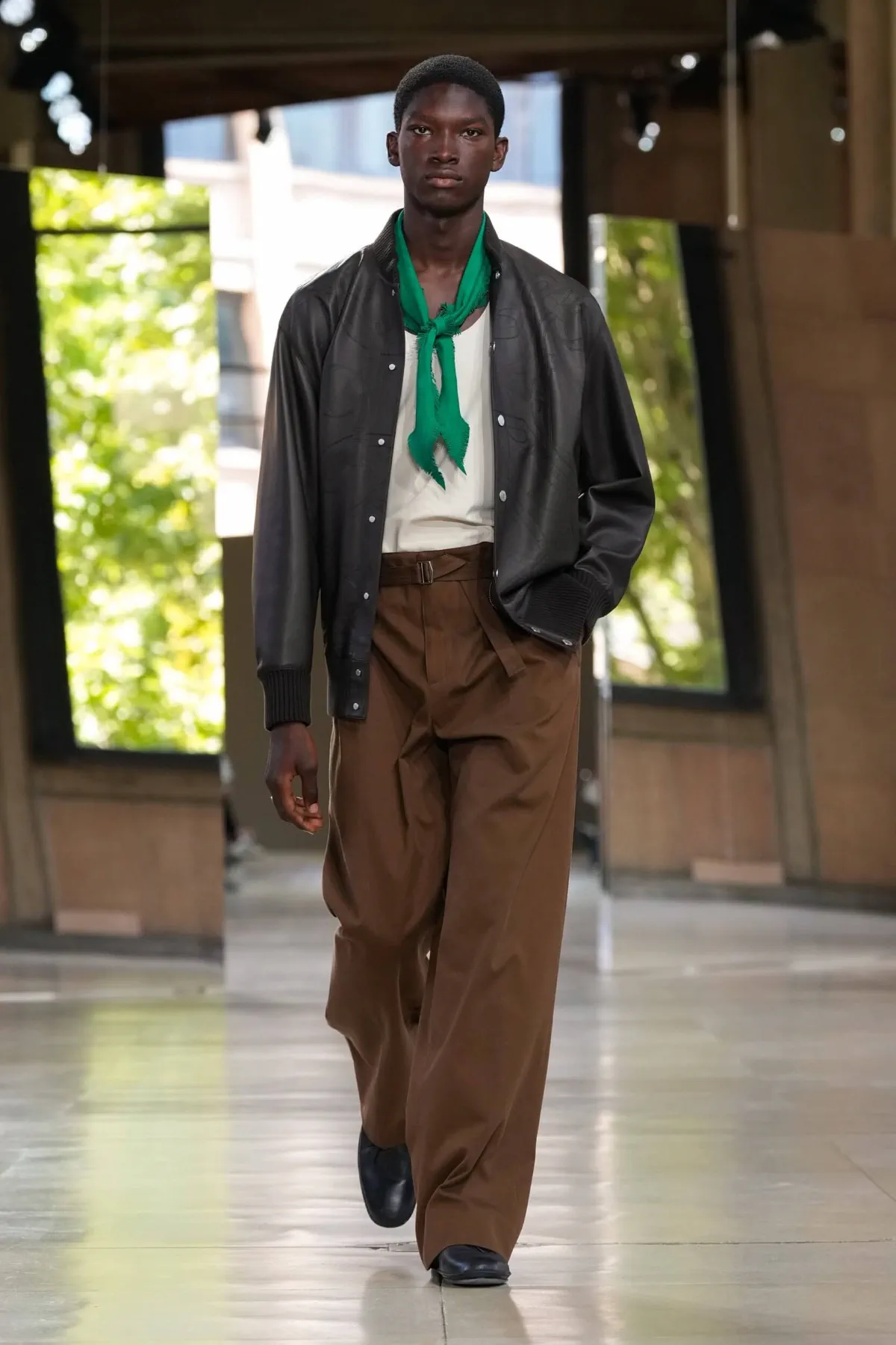 Hermes Spring Summer 2026 Paris Fashion Week Mens 2 Hermès Printemps 2026 : une approche tactile de la mode masculine