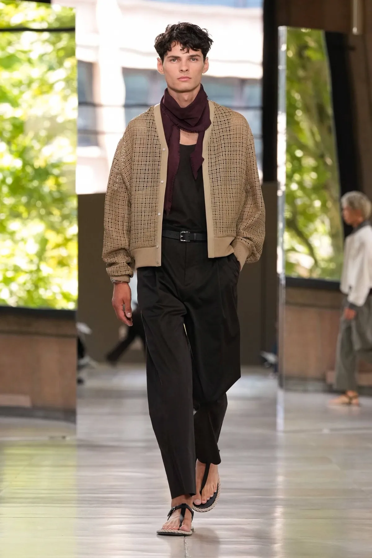 Hermès Printemps 2026 : une approche tactile de la mode masculine