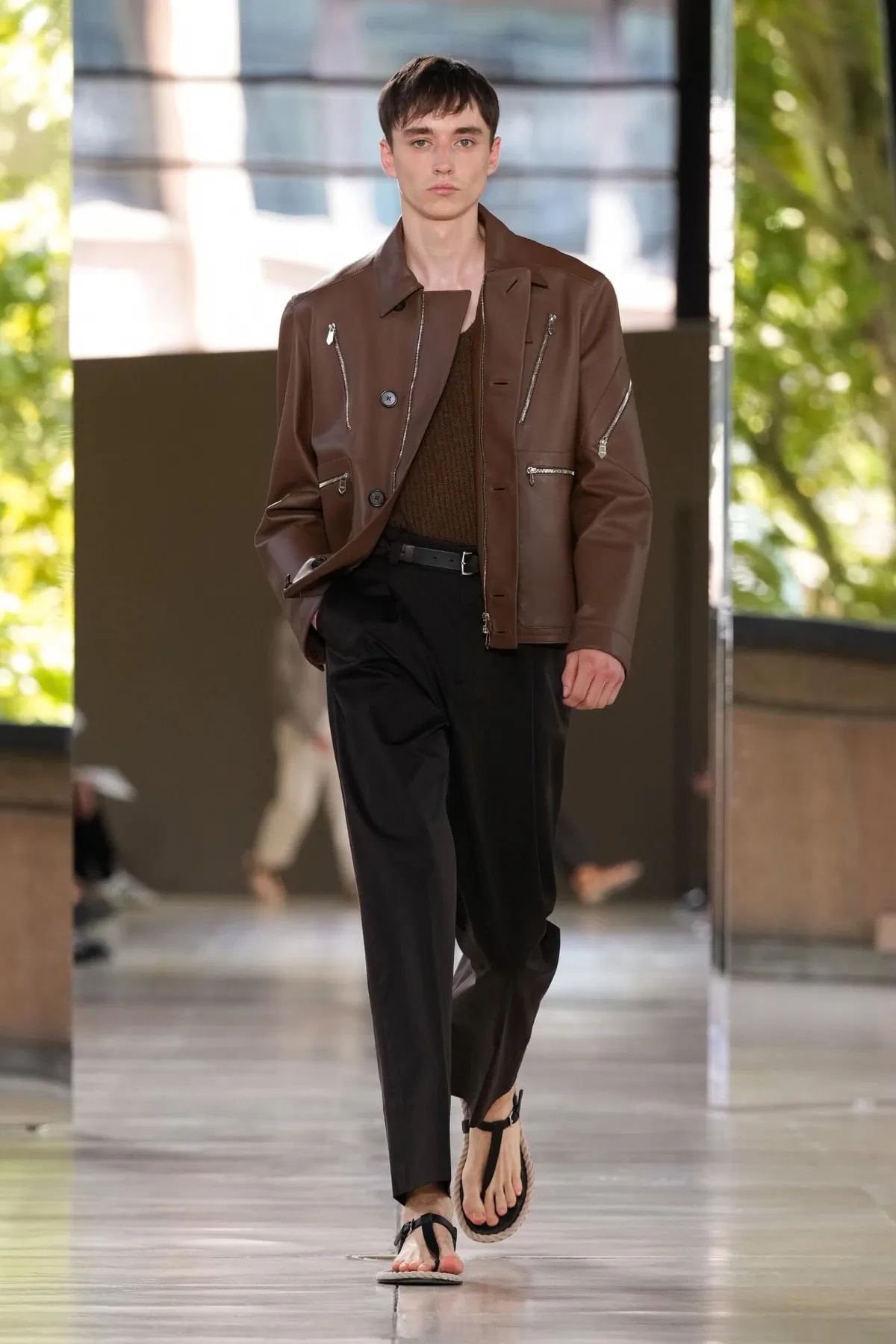 Hermès Printemps 2026 : une approche tactile de la mode masculine