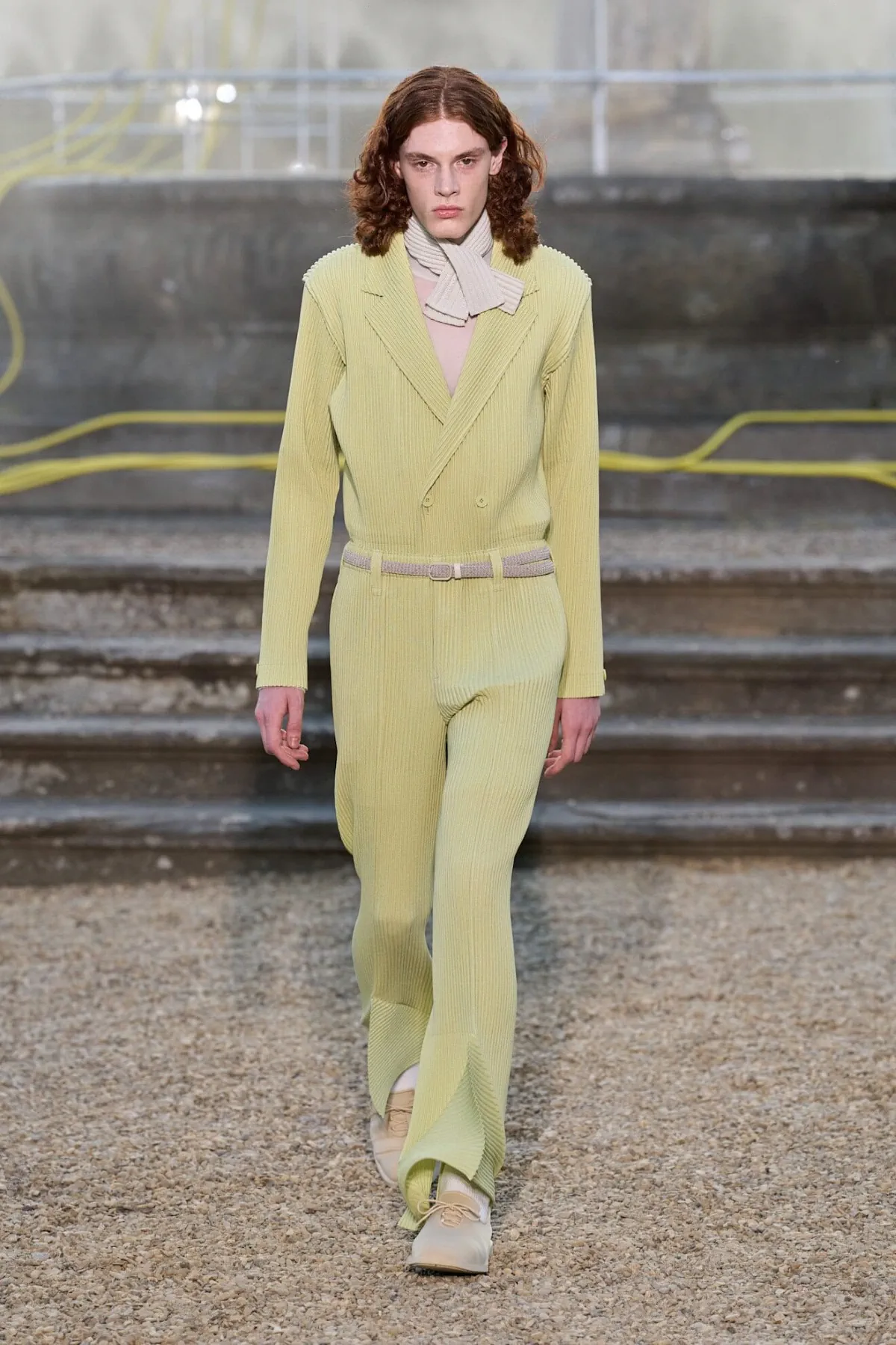 Homme Plisse Issey Miyake Spring Summer 2026 Pitti Uomo 108 4 La collection Printemps 2026 de HOMME PLISSÉ ISSEY MIYAKE explore Florence sous un nouveau format nomade