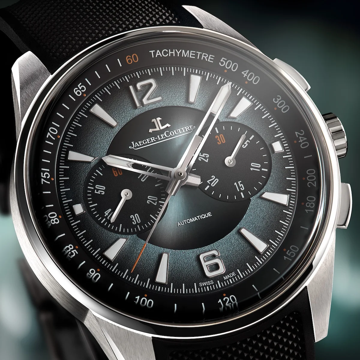 Jaeger LeCoultre Polaris Chronograph cadran laque gris ocean 2 Pour 2025, Jaeger-LeCoultre dévoile une nouvelle version gris océan de son modèle Polaris Chronograph