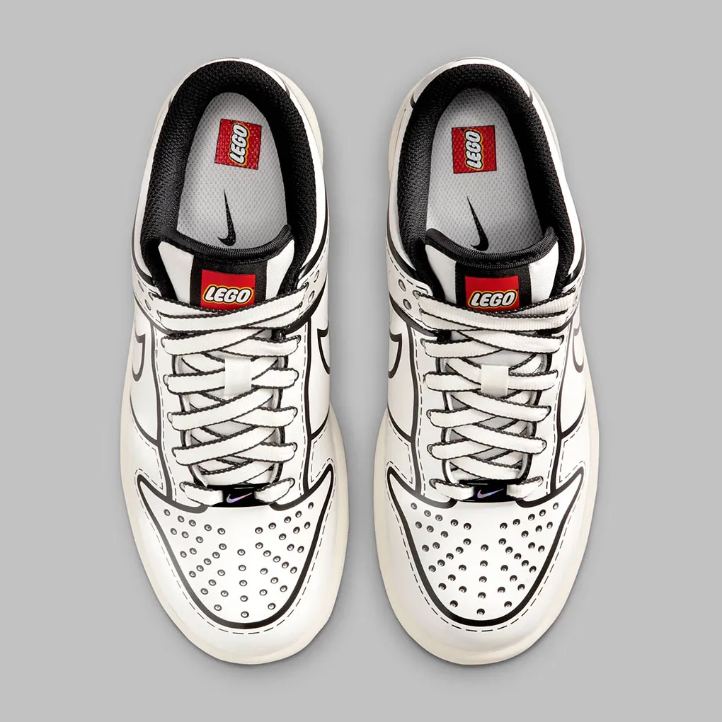 LEGO x Nike Dunk Low 2 La Nike Dunk Low x LEGO réinvente la basket iconique