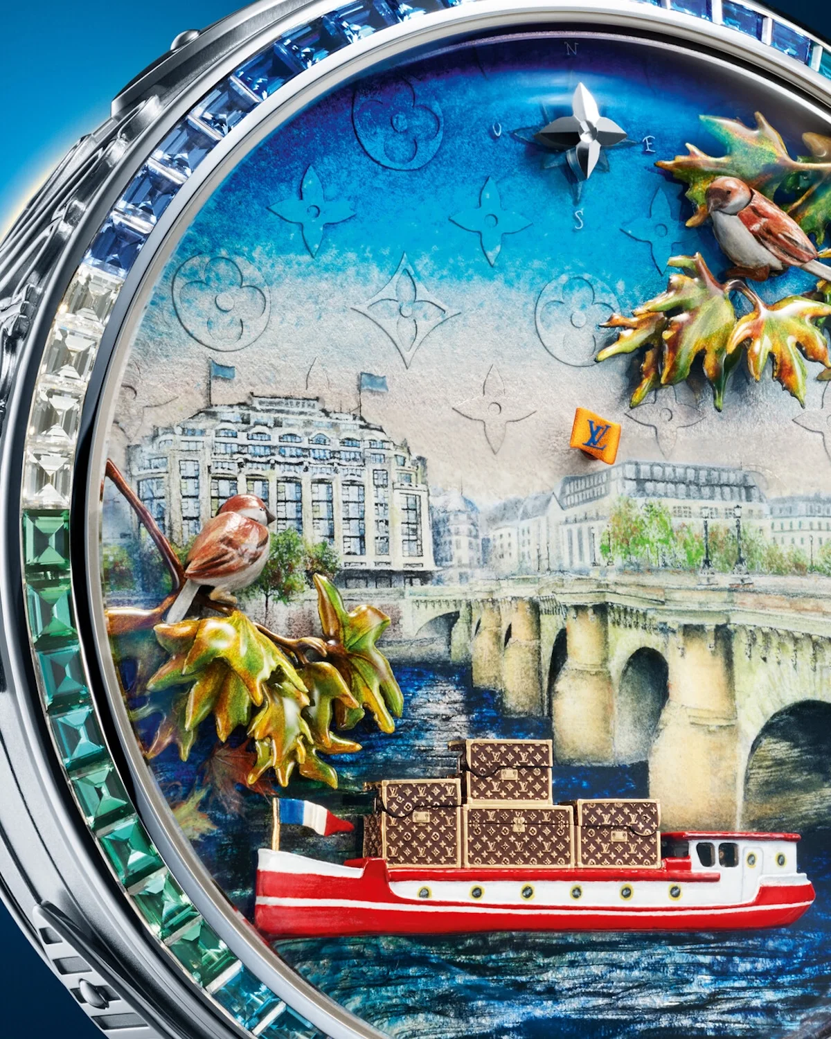 Louis Vuitton Montre de poche Escale au Pont Neuf 5 Louis Vuitton présente sa montre de poche Escale au Pont-Neuf, la plus complexe jamais créée