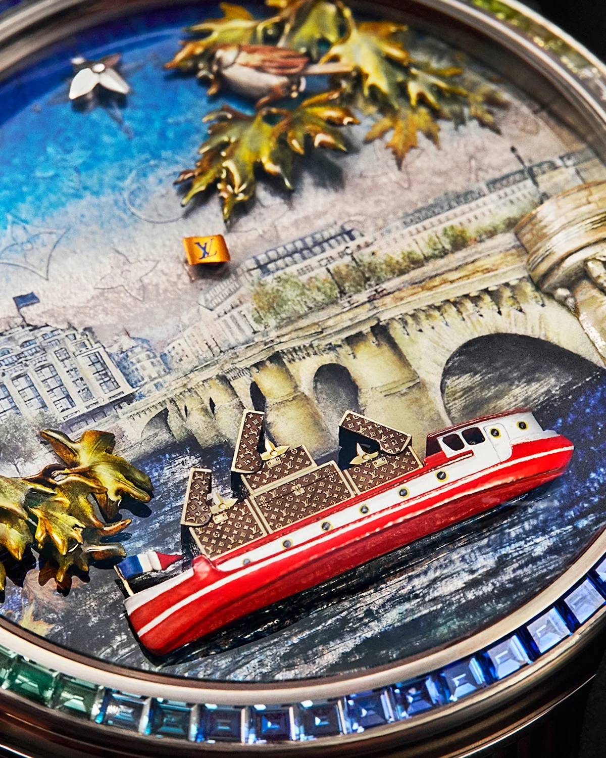 Louis Vuitton Montre de poche Escale au Pont Neuf 7 Louis Vuitton présente sa montre de poche Escale au Pont-Neuf, la plus complexe jamais créée