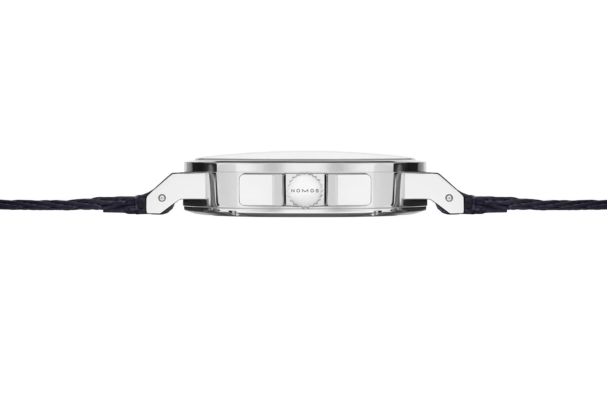 NOMOS Glashutte Ahoi neomatik 38 7 La NOMOS Glashütte Ahoi neomatik 38 revisite le style sport chic allemand