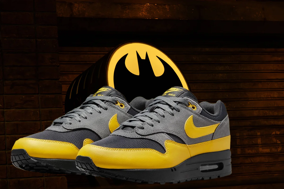 Nike Air Max 1 Batman 0 Pour les fans de Batman, la prochaine Nike Air Max 1 “Batman” est votre graal