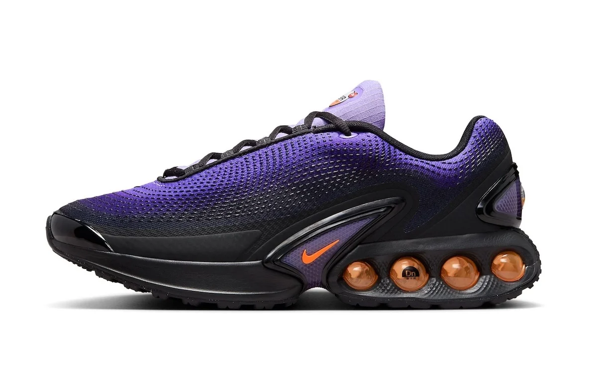 Nike Air Max Dn Medium Violet 1 La Nike Air Max Dn « Medium Violet » rend hommage aux codes de la légendaire Air Max Plus
