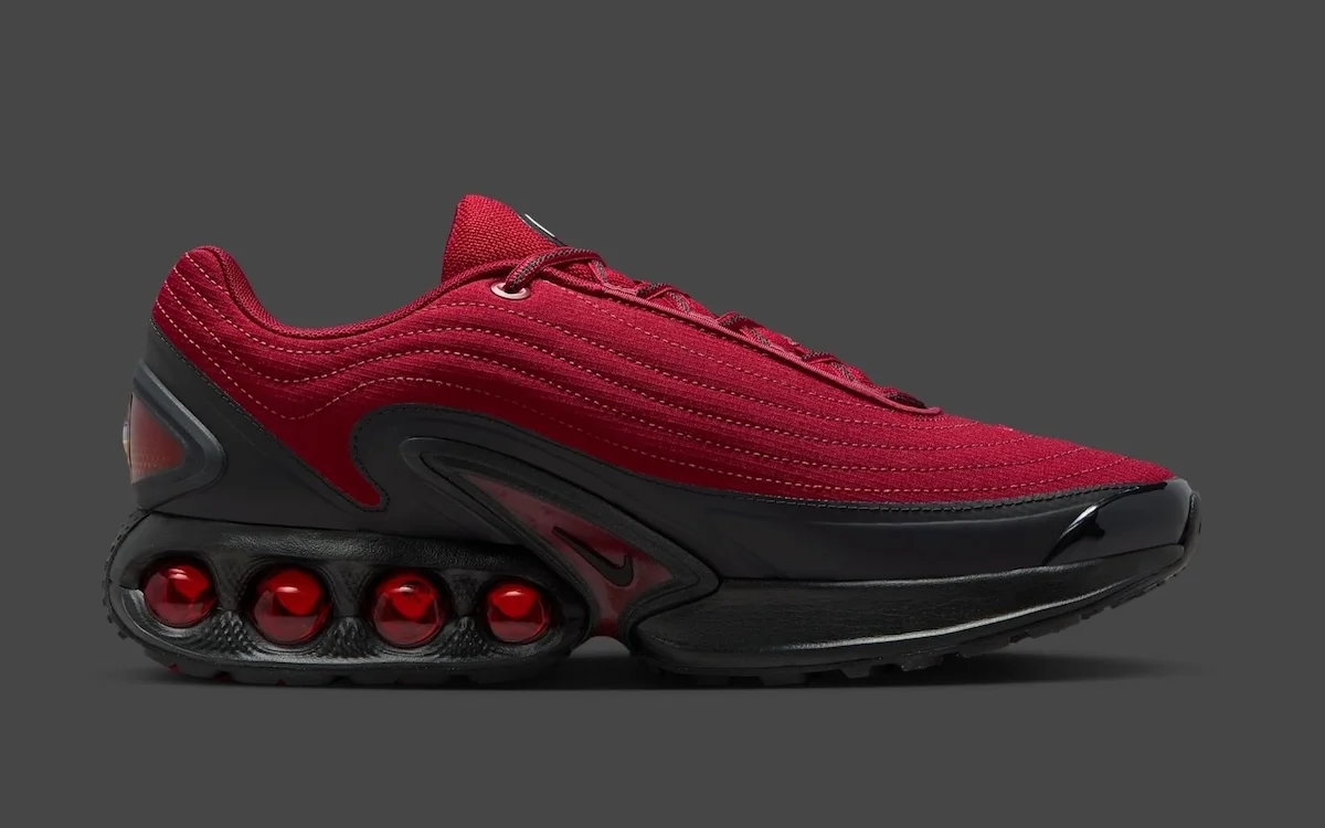 Nike Air Max Dn Noble Red 3 La Nike Air Max Dn « Noble Red » arrive pour affronter le froid avec style