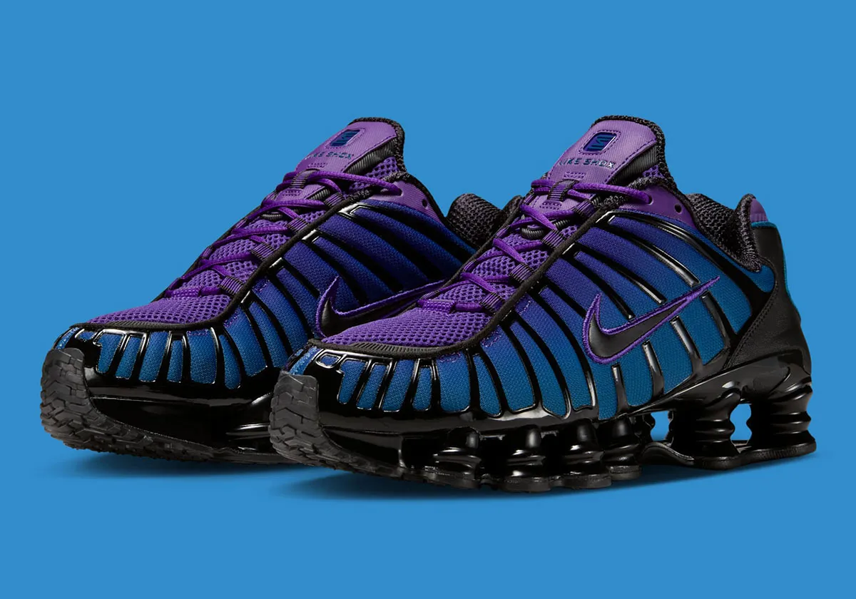 Nike Shox TL Voltage Purple 1 La Nike Shox TL « Voltage Purple » électrise la rentrée 2025