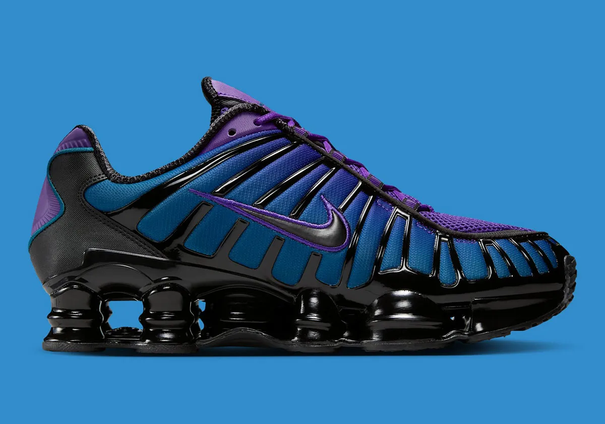 Nike Shox TL Voltage Purple 3 La Nike Shox TL « Voltage Purple » électrise la rentrée 2025