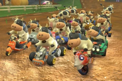 Meuh Meuh de Mario Kart World, la nouvelle star sur Nintendo Switch 2