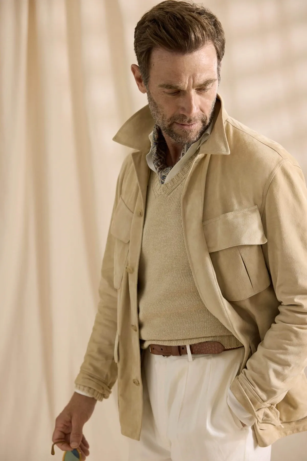 La collection Printemps 2026 de Ralph Lauren Purple Label célèbre le voyageur moderne