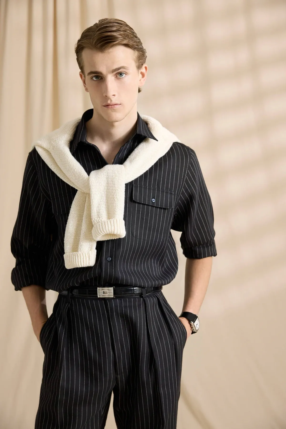 La collection Printemps 2026 de Ralph Lauren Purple Label célèbre le voyageur moderne