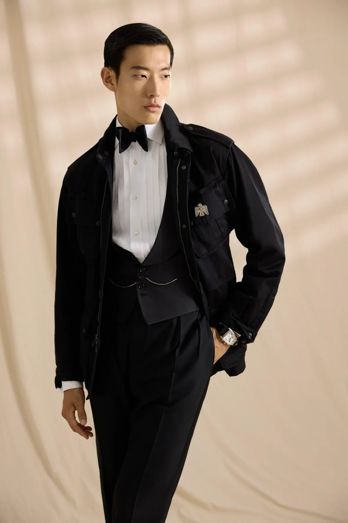 La collection Printemps 2026 de Ralph Lauren Purple Label célèbre le voyageur moderne