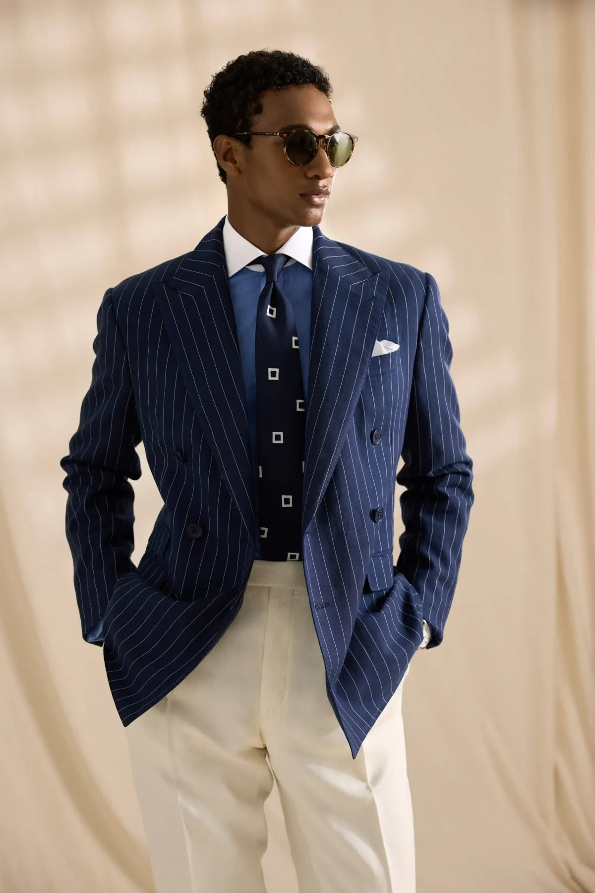 La collection Printemps 2026 de Ralph Lauren Purple Label célèbre le voyageur moderne
