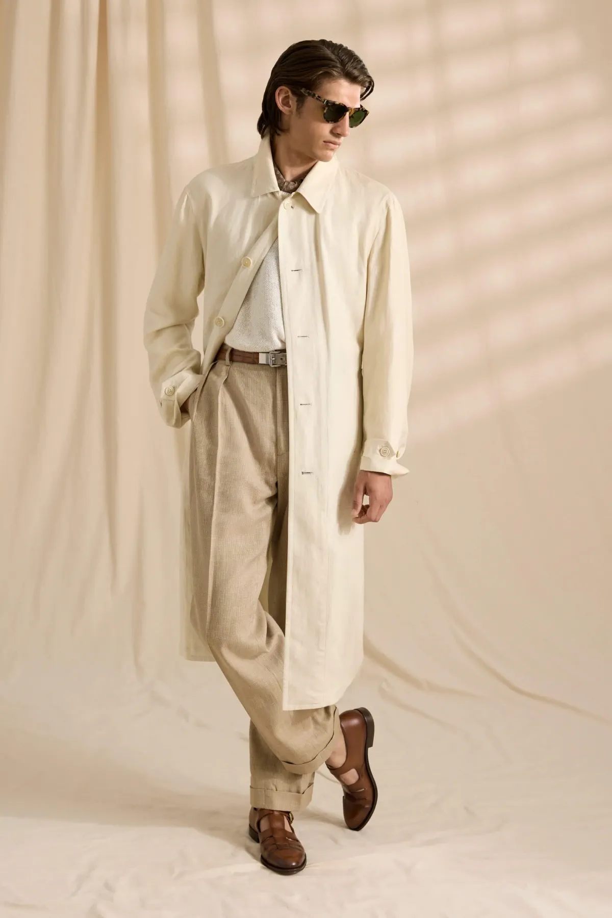 Ralph Lauren Purple Label Spring Summer 2026 Milan Fashion Week 3 La collection Printemps 2026 de Ralph Lauren Purple Label célèbre le voyageur moderne