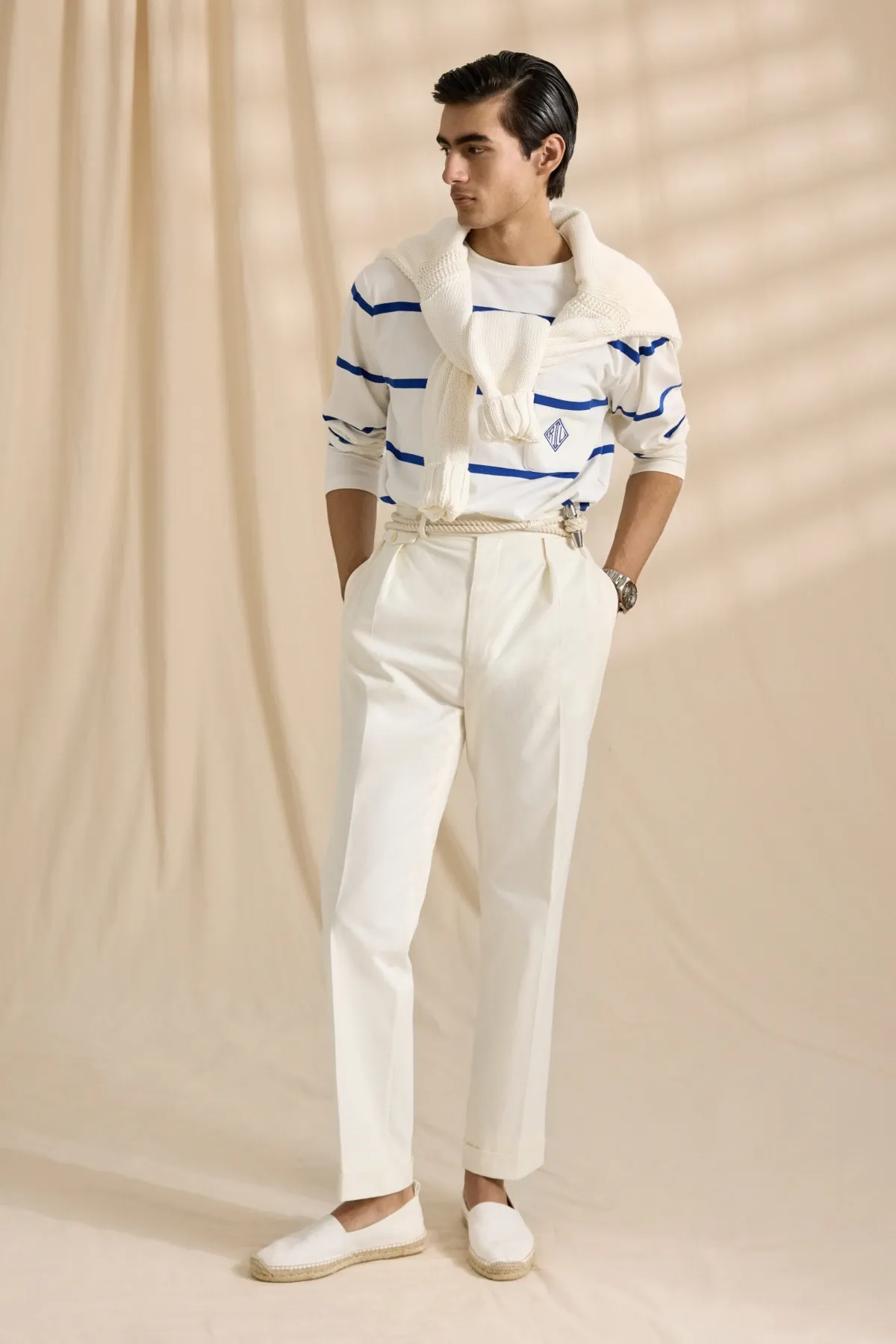La collection Printemps 2026 de Ralph Lauren Purple Label célèbre le voyageur moderne