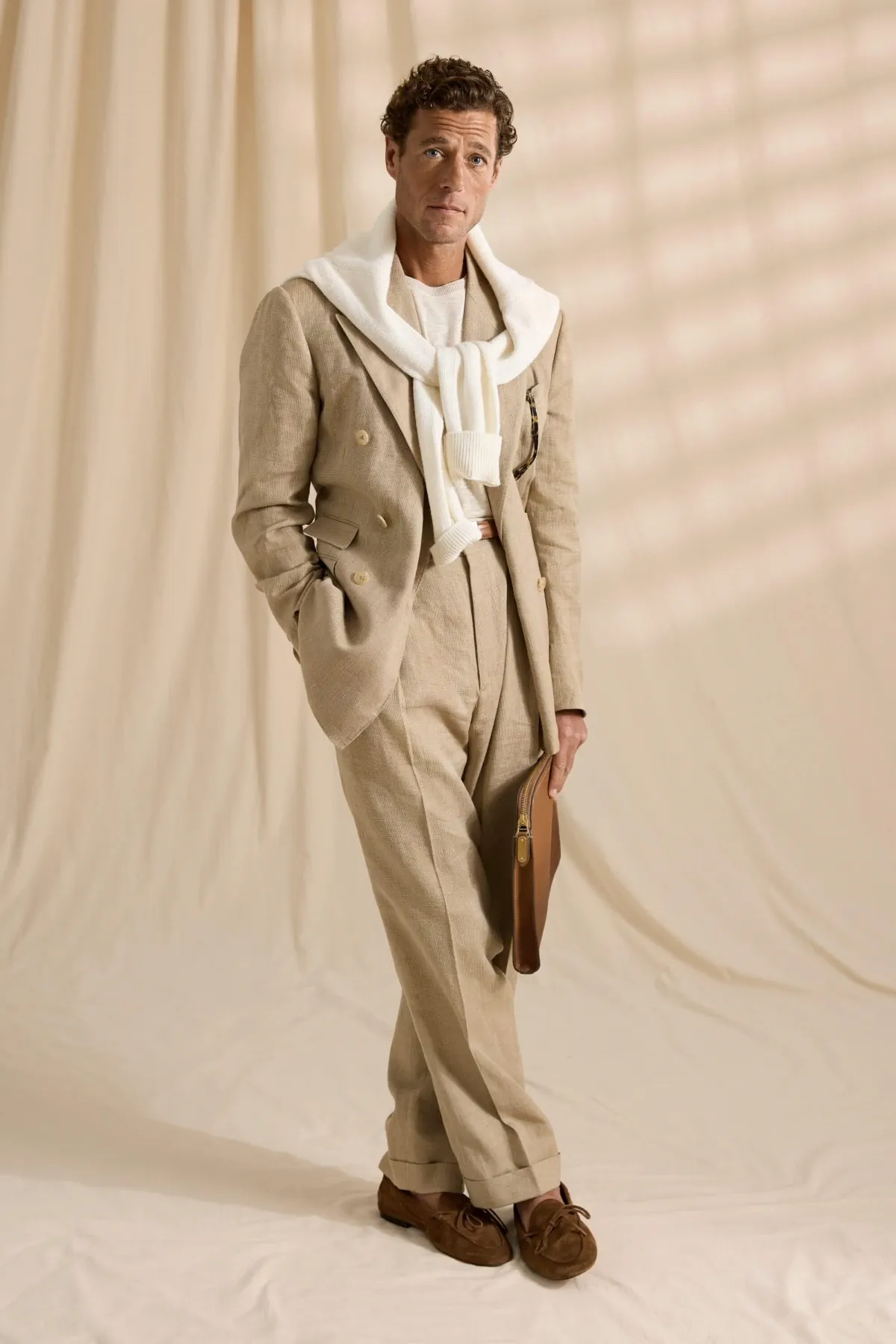La collection Printemps 2026 de Ralph Lauren Purple Label célèbre le voyageur moderne