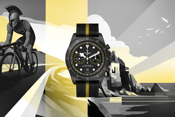 TUDOR ressuscite les souvenirs dorés de Fabian Cancellara avec la Pelagos FXD Chrono « Yellow »