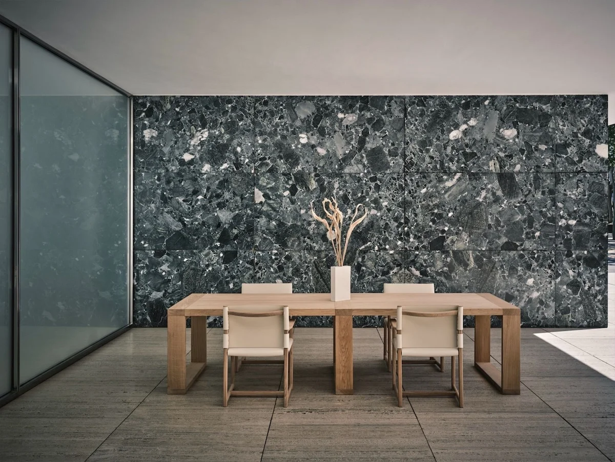 Zara Home by Vincent Van Duysen 4e chapitre 1 La quatrième collection Zara Home+ de Vincent Van Duysen s'expose au Pavillon Mies van der Rohe