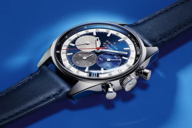 La nouvelle Zenith Chronomaster Original s’habille pour la première fois de bleu