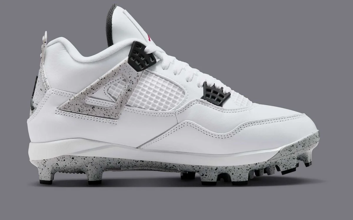 Air Jordan 4 White Cement Baseball 3 La Air Jordan 4 « White Cement » arrive sur les terrains de baseball
