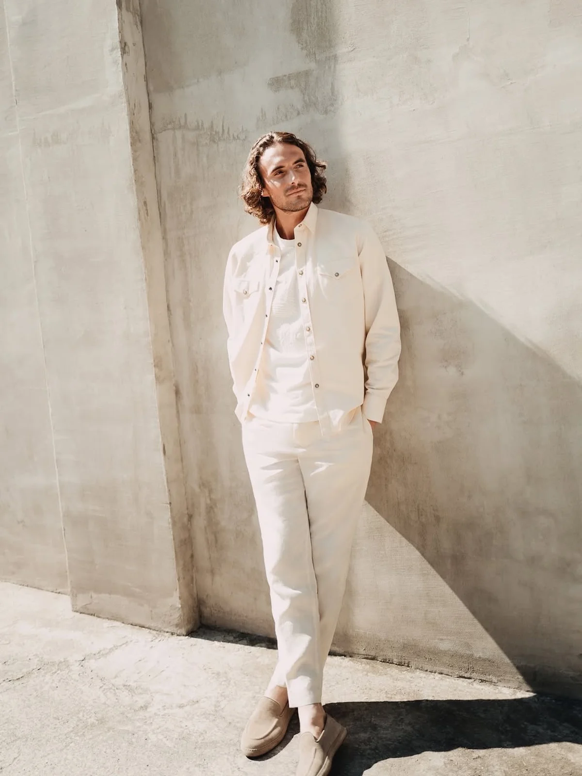 Canali x Stefanos Tsitsipas 1 Canali choisit Stefanos Tsitsipas comme premier ambassadeur de la marque