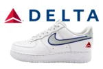 La nouvelle Delta x Nike Air Force 1 décolle en exclusivité