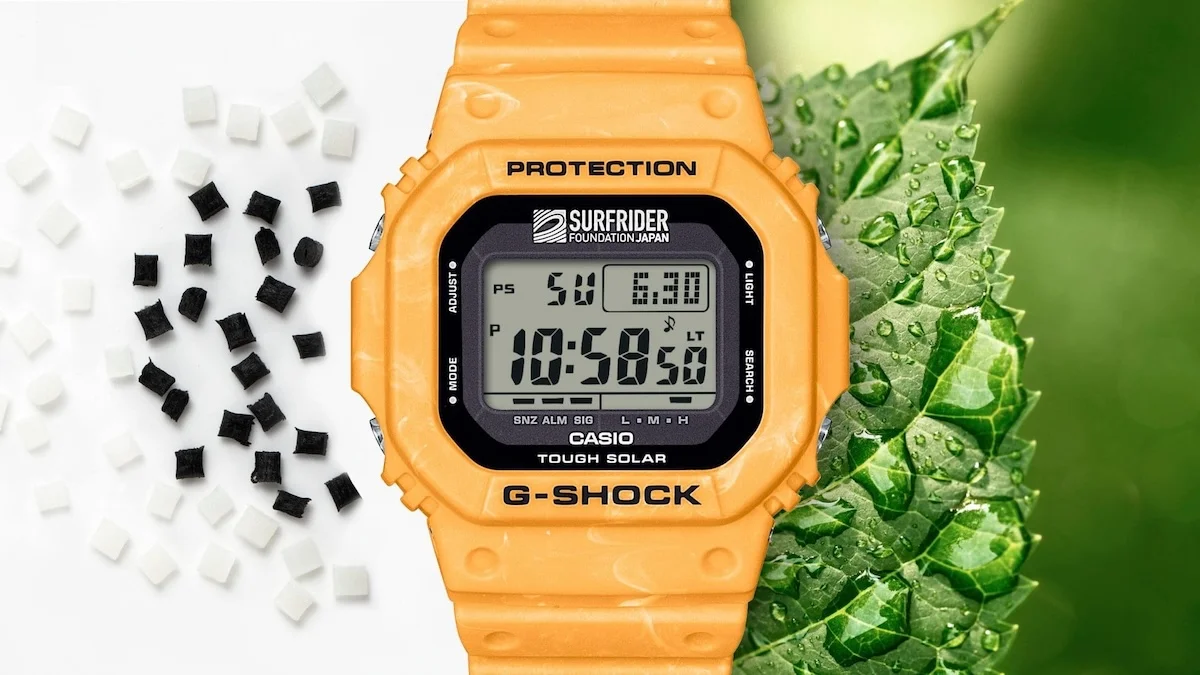 G SHOCK x Surfrider Foundation Japan 3 La G-SHOCK G-5600SFJ-9 s'associe à la Surfrider Foundation Japan pour célébrer l'harmonie océanique