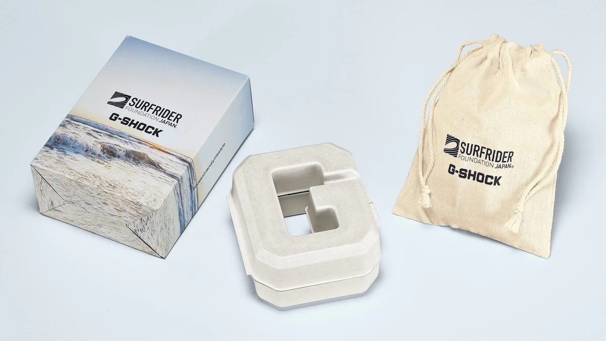 G SHOCK x Surfrider Foundation Japan 6 La G-SHOCK G-5600SFJ-9 s'associe à la Surfrider Foundation Japan pour célébrer l'harmonie océanique