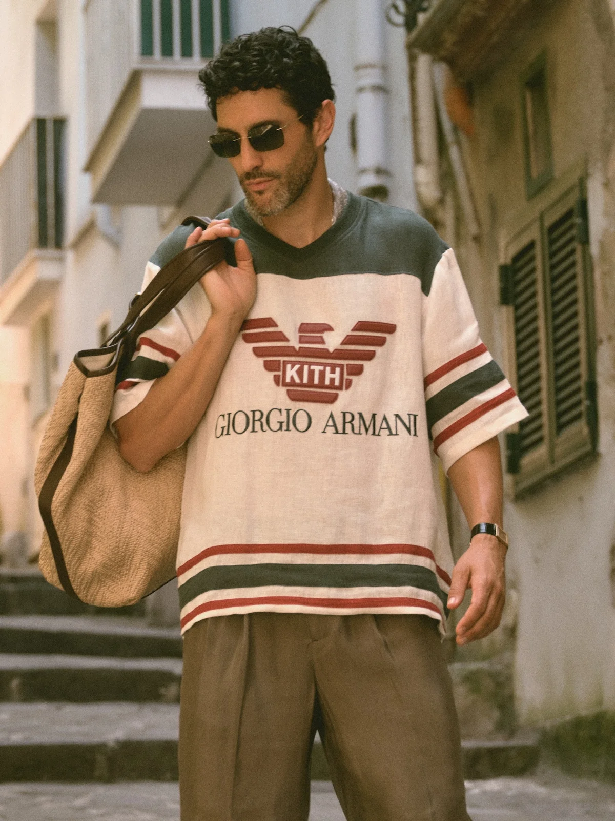 Giorgio Armani Kith 2nd Collab 7 Giorgio Armani et Kith signent votre été idéal