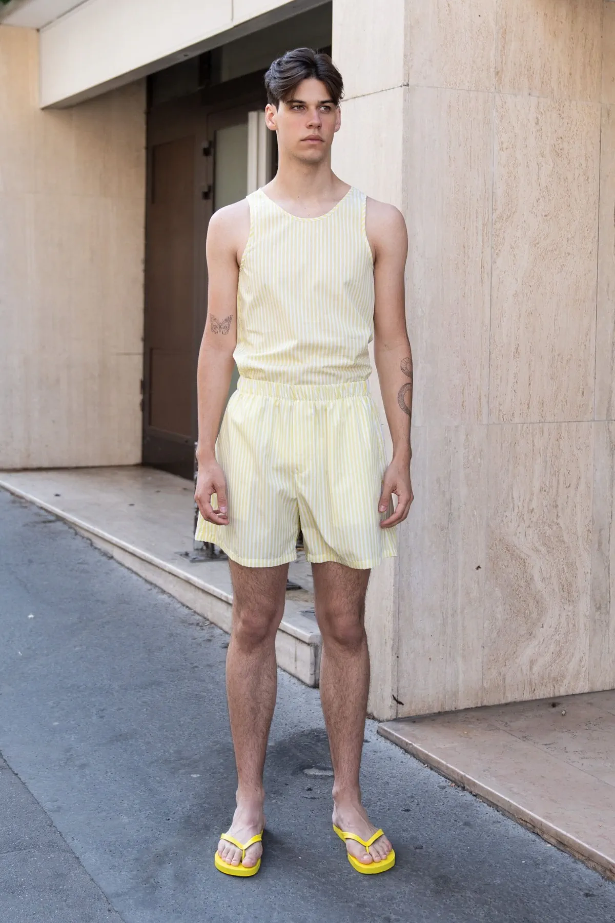 La collection Printemps 2026 de LAZOSCHMIDL transforme les codes masculins entre intimité et performance