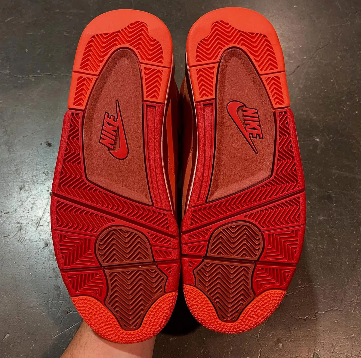 Nigel Sylvester x Air Jordan 4 Brick By Brick 1er echantillon 2 Nigel Sylvester dévoile un prototype inédit de la Air Jordan 4 « Brick by Brick »