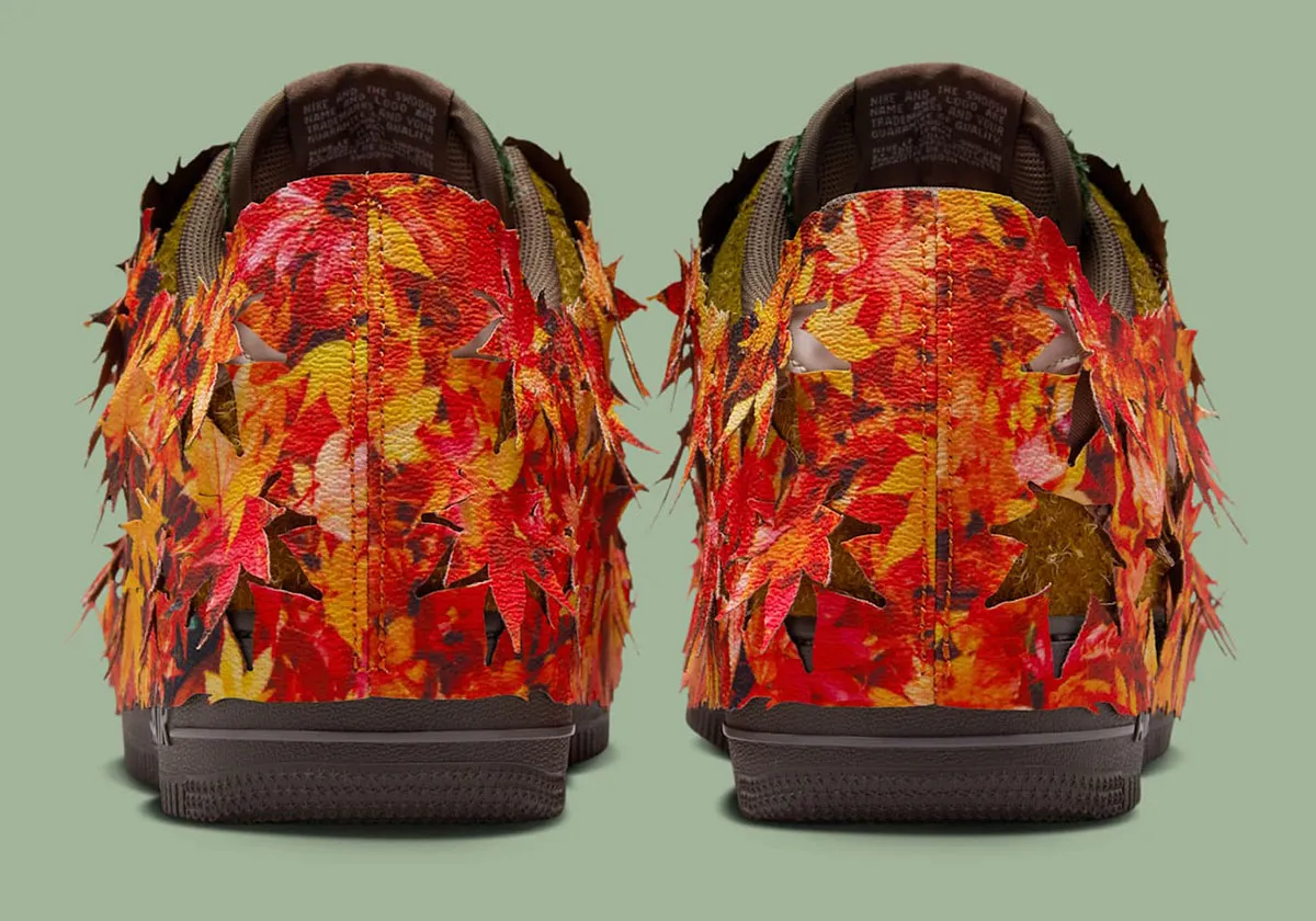 Nike Air Force 1 Autumn Leaves 6 La Nike Air Force 1 « Leaf Camo » célèbre la saison automnale